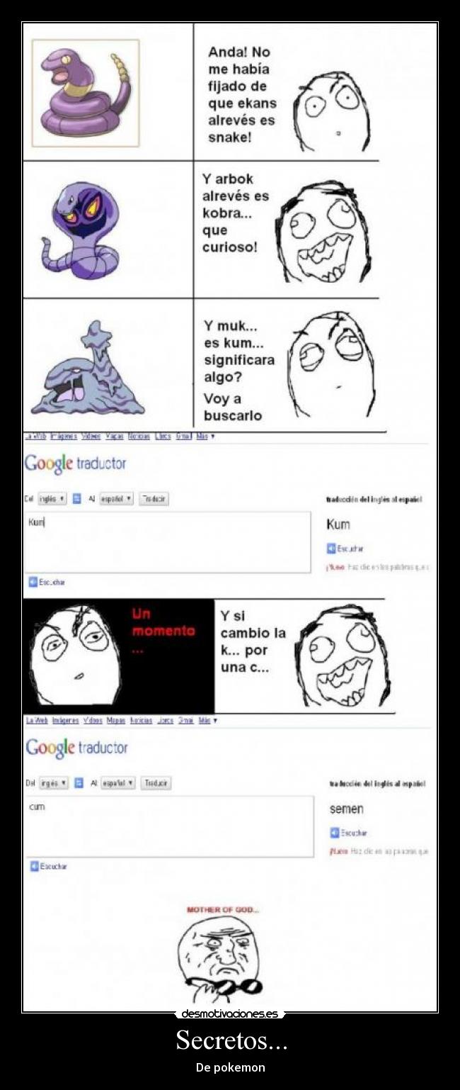 Secretos... - De pokemon