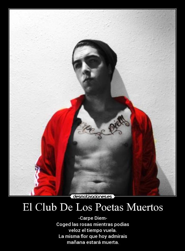 carteles club los poetas muertos desmotivaciones