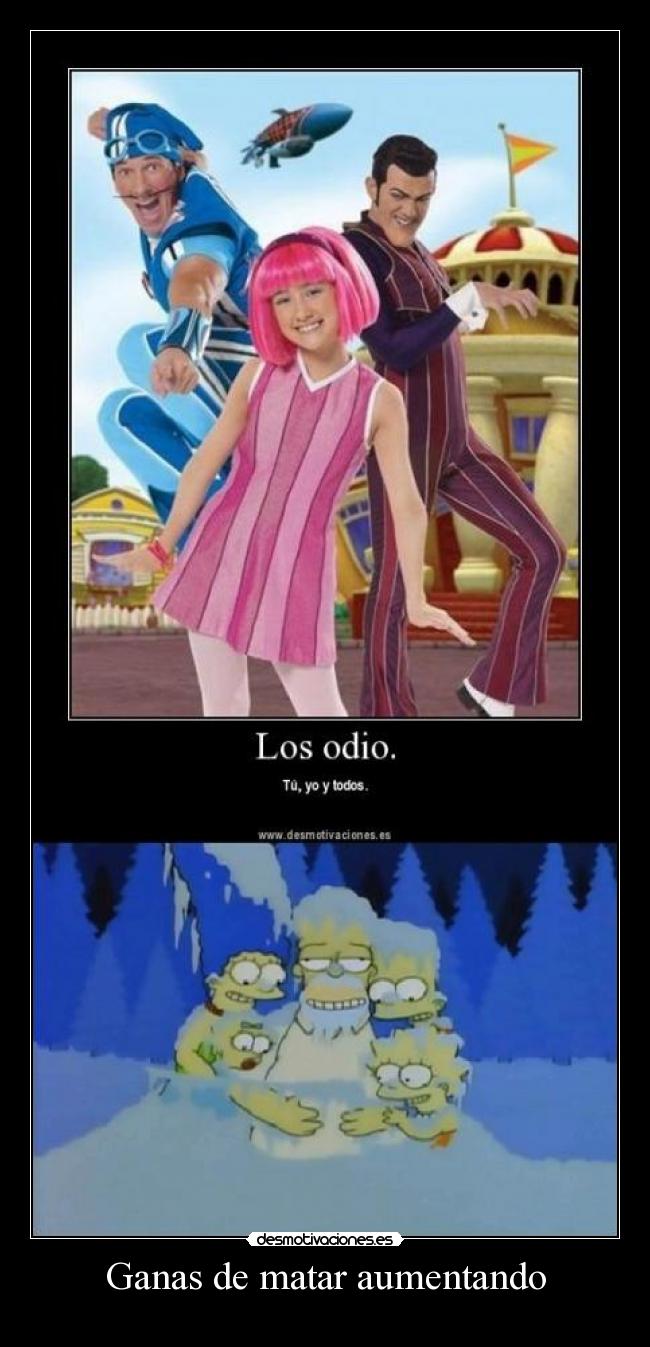 Ganas de matar aumentando - 