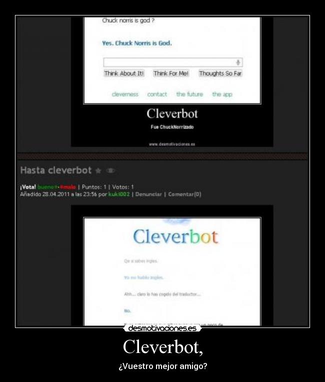 Cleverbot, - 