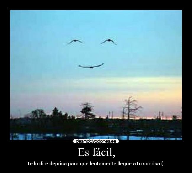 Es fácil, - 
