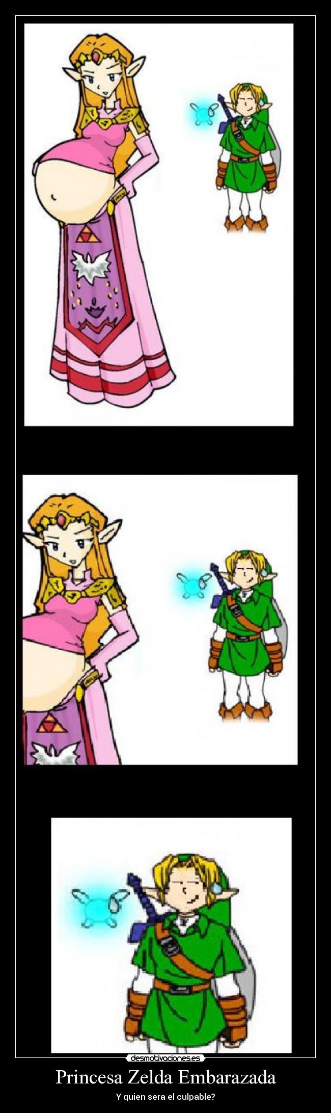 Princesa Zelda Embarazada - Y quien sera el culpable?