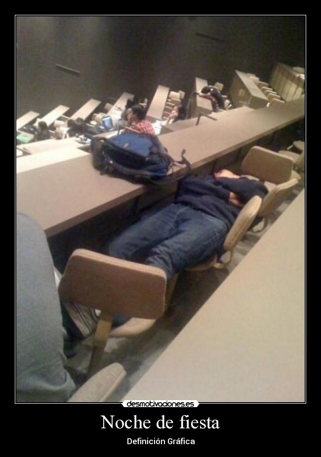 Noche de fiesta - Definición Gráfica