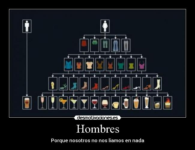 Hombres - Porque nosotros no nos liamos en nada