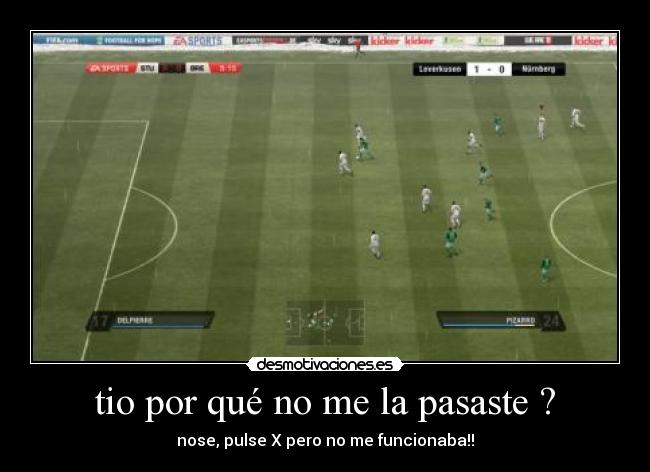 tio por qué no me la pasaste ? - 