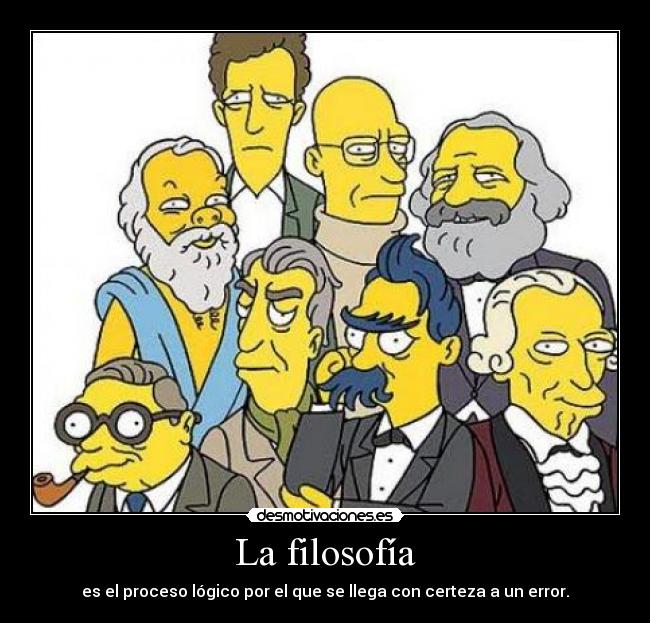 La filosofía - 
