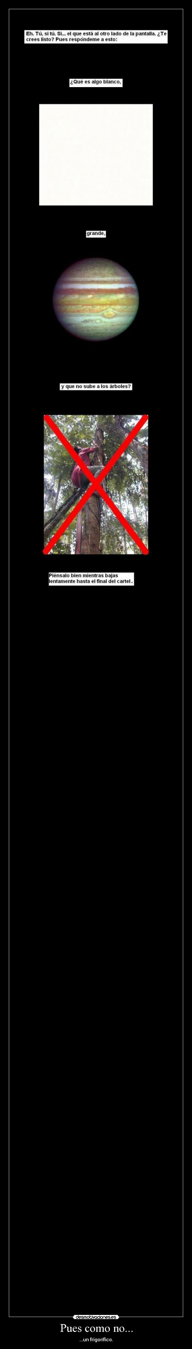 Pues como no... - ...un frigorífico.