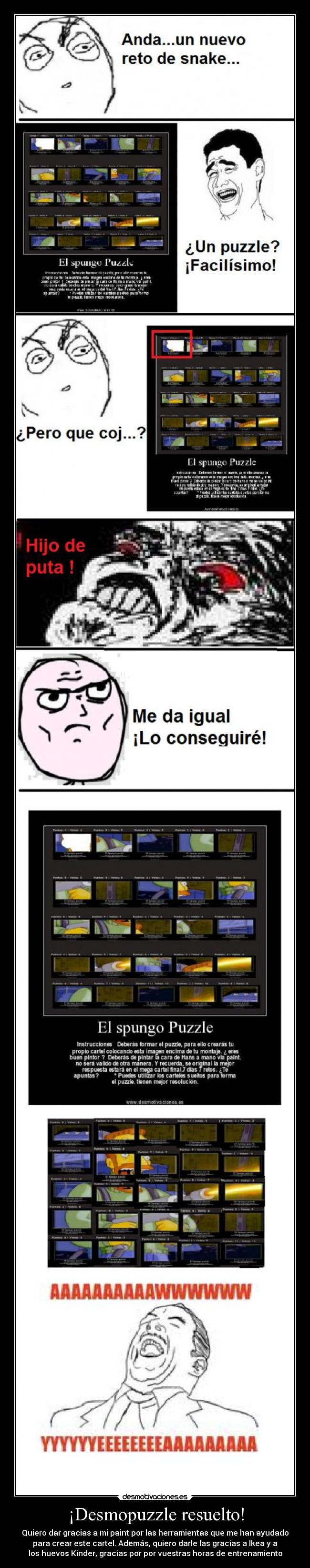 ¡Desmopuzzle resuelto! -