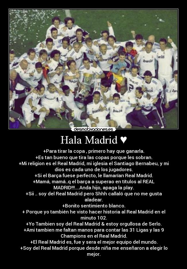 Hala Madrid ♥ - 