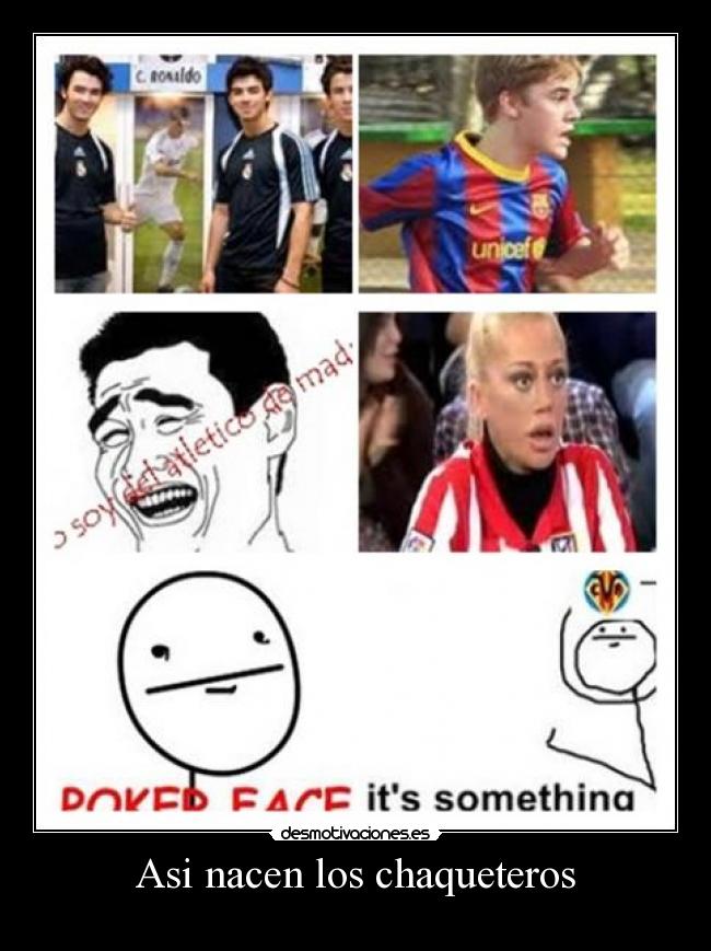 Asi nacen los chaqueteros -