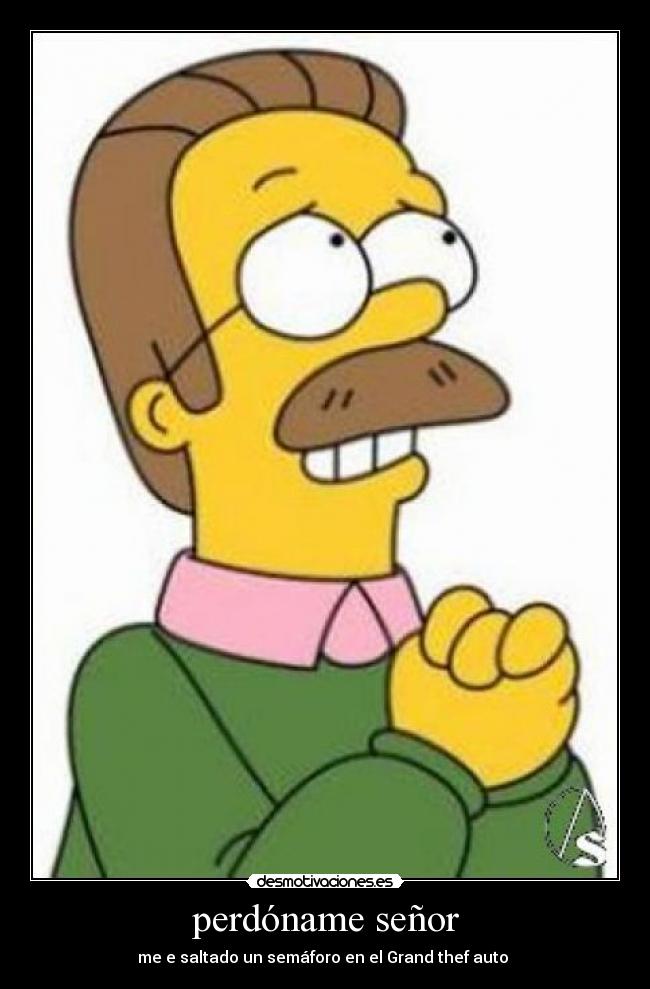 perdóname señor - me e saltado un semáforo en el Grand thef auto 