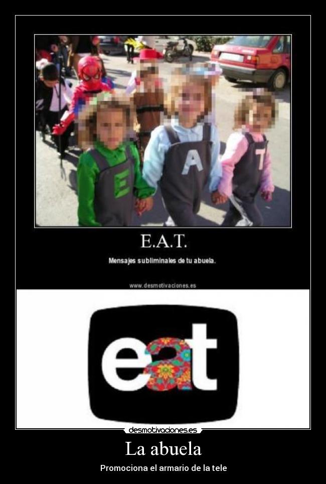 La abuela - Promociona el armario de la tele