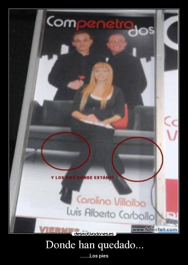 Donde han quedado... -