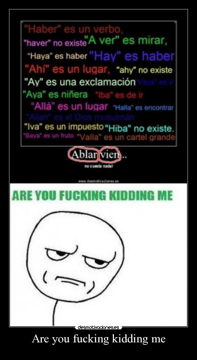 Are you fucking kidding me - 