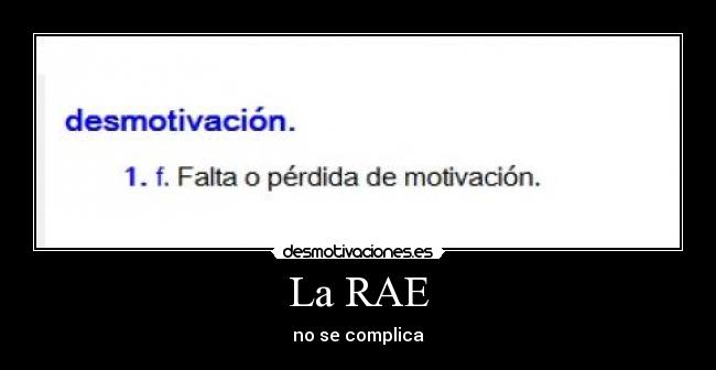 La RAE - 