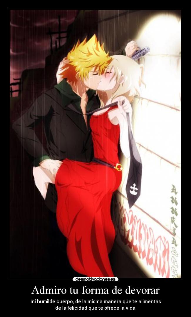 carteles admirar formar devorar cuerpo amor roxas vida beso kiwaso desmotivaciones