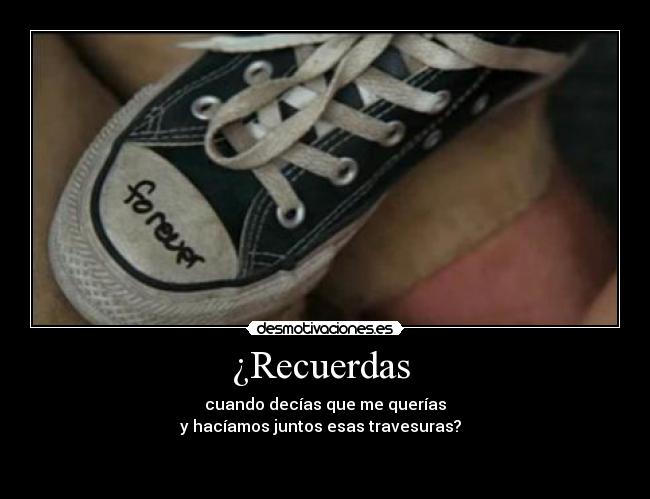 ¿Recuerdas  - 