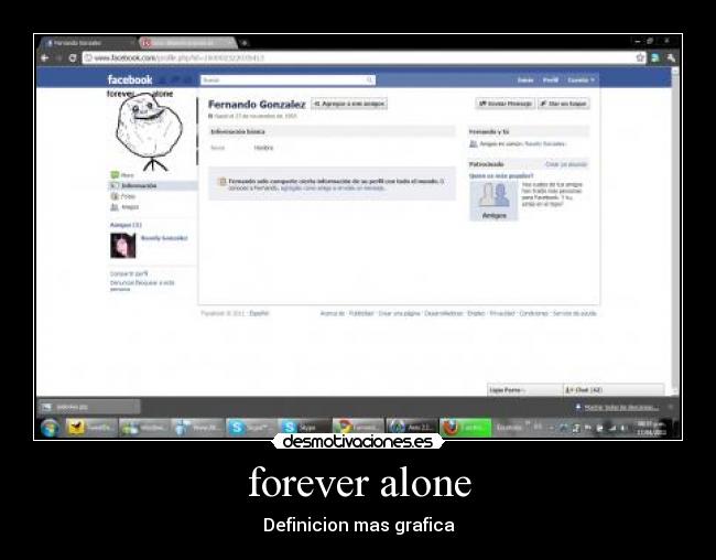forever alone - Definicion mas grafica