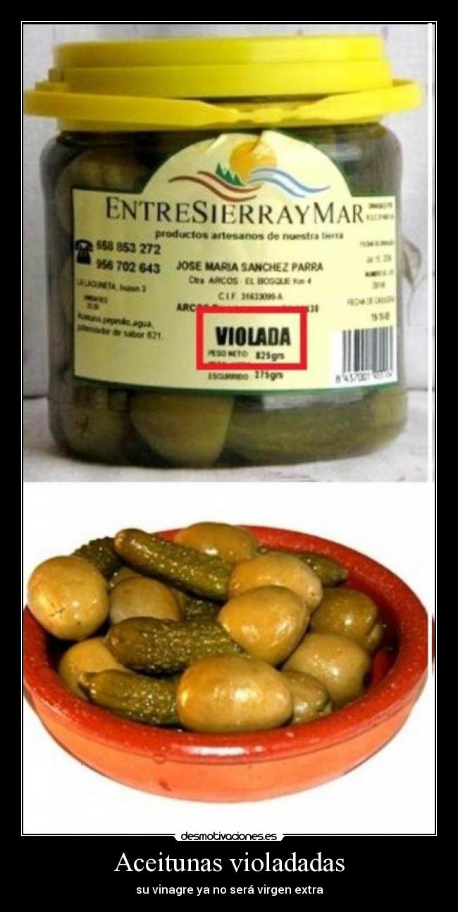 Aceitunas violadadas - 