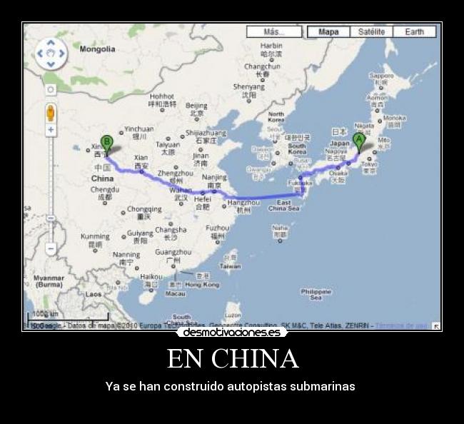 EN CHINA - Ya se han construido autopistas submarinas 
