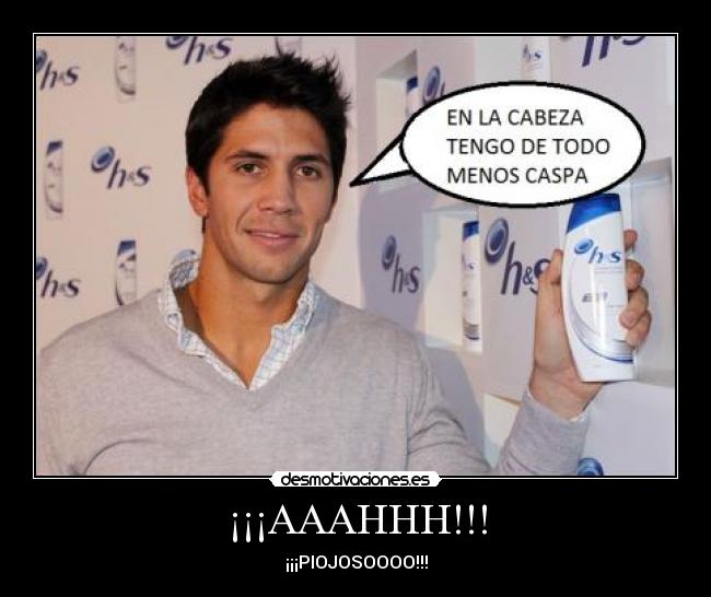 ¡¡¡AAAHHH!!! - ¡¡¡PIOJOSOOOO!!!