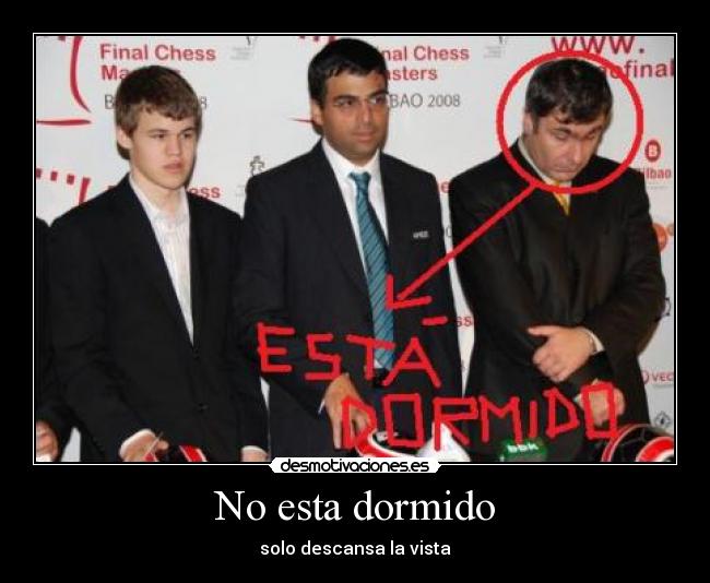 No esta dormido - 