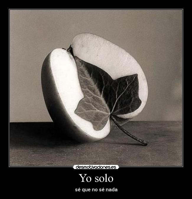 Yo solo - 