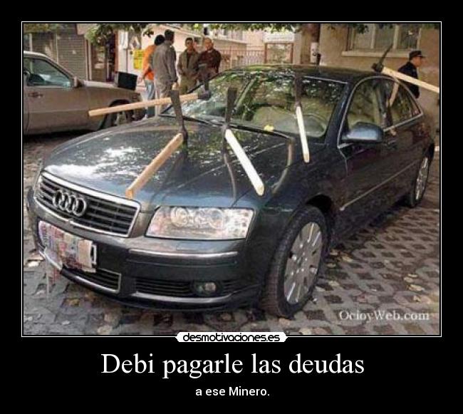 carteles minero desmotivaciones