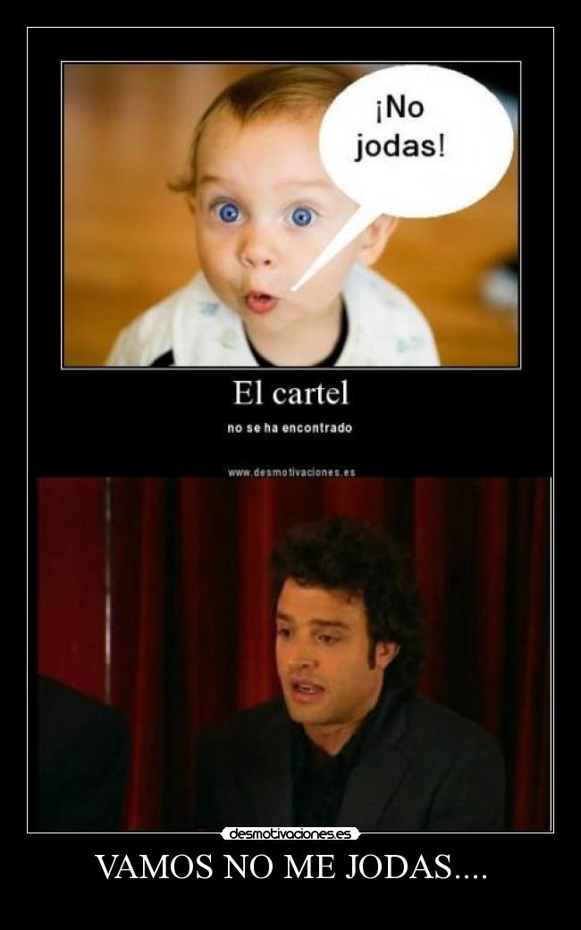 VAMOS NO ME JODAS.... - 