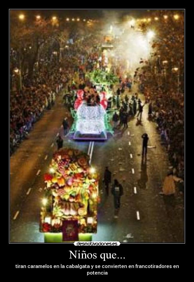 carteles cabalgata desmotivaciones