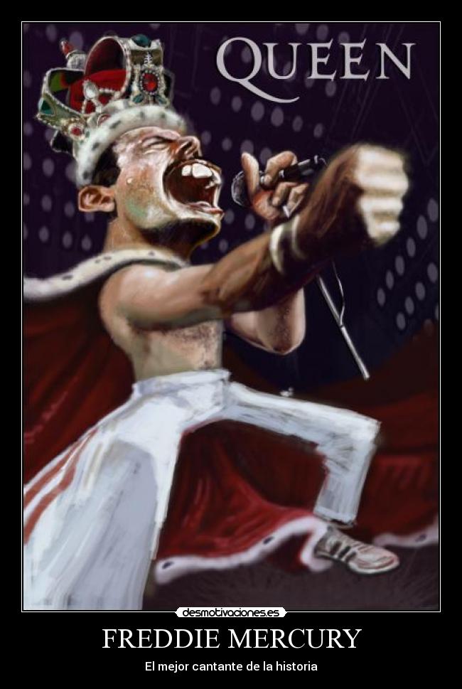 FREDDIE MERCURY - El mejor cantante de la historia