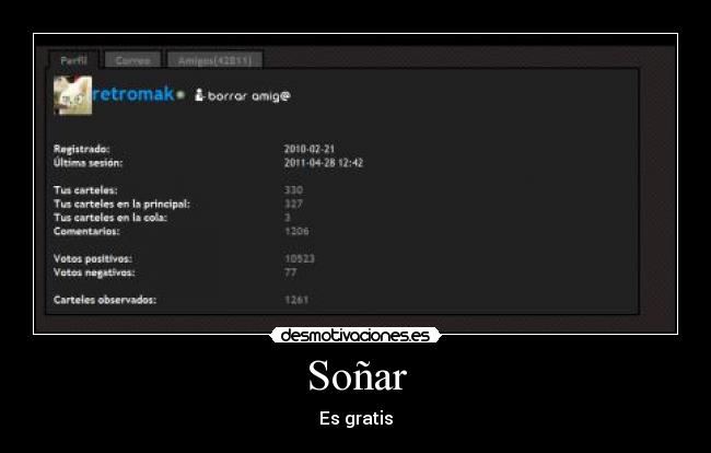 Soñar - Es gratis