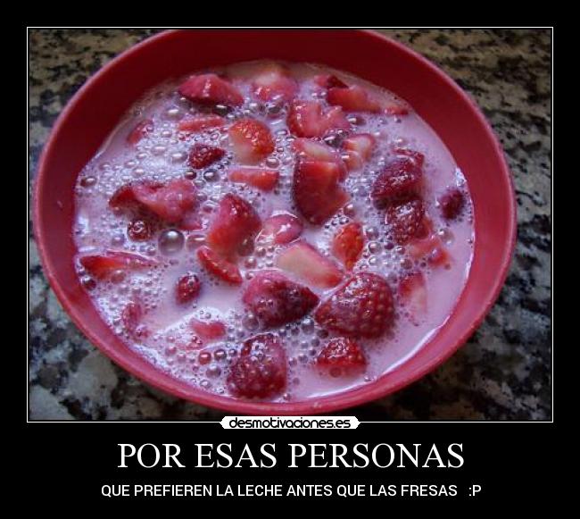 POR ESAS PERSONAS -