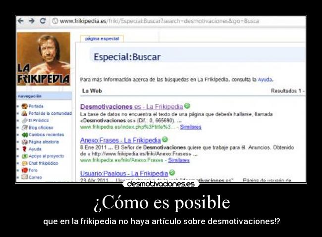 ¿Cómo es posible - 