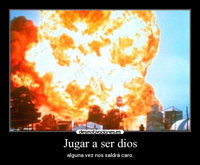 Jugar a ser dios -