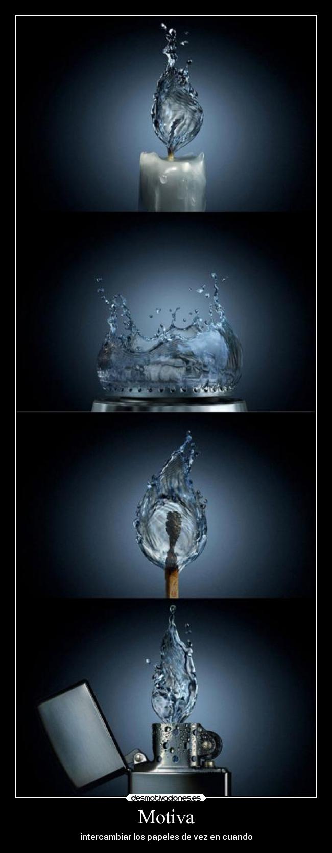 Motiva - intercambiar los papeles de vez en cuando