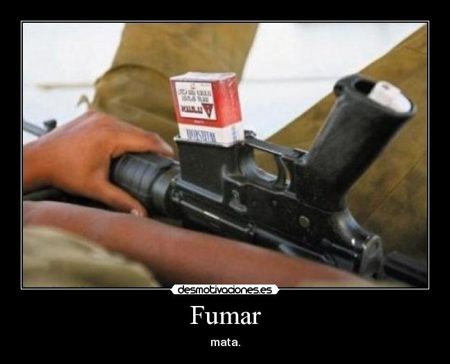Fumar - mata.