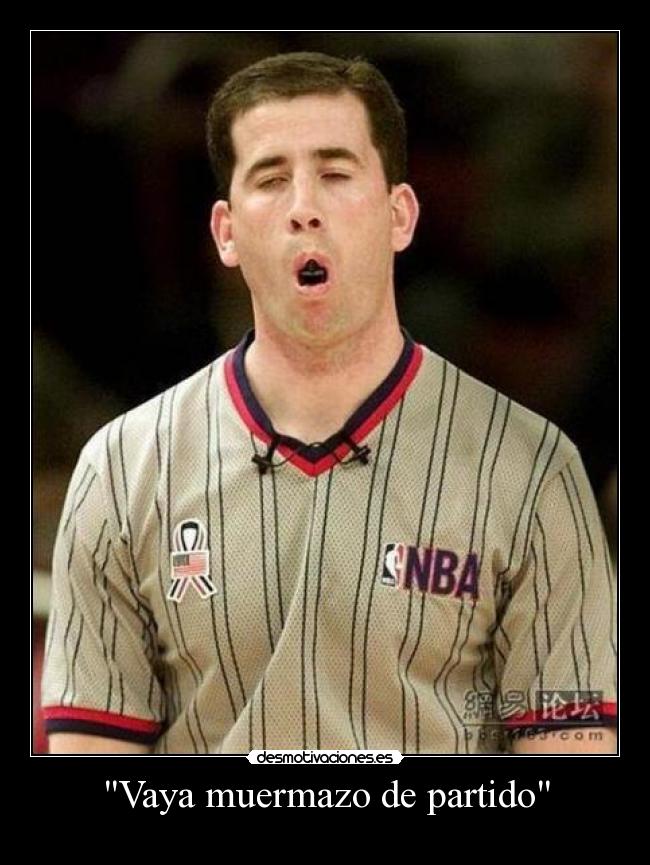 Vaya muermazo de partido - 