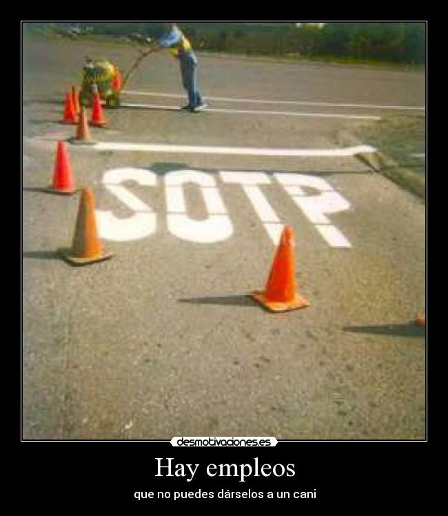 Hay empleos -