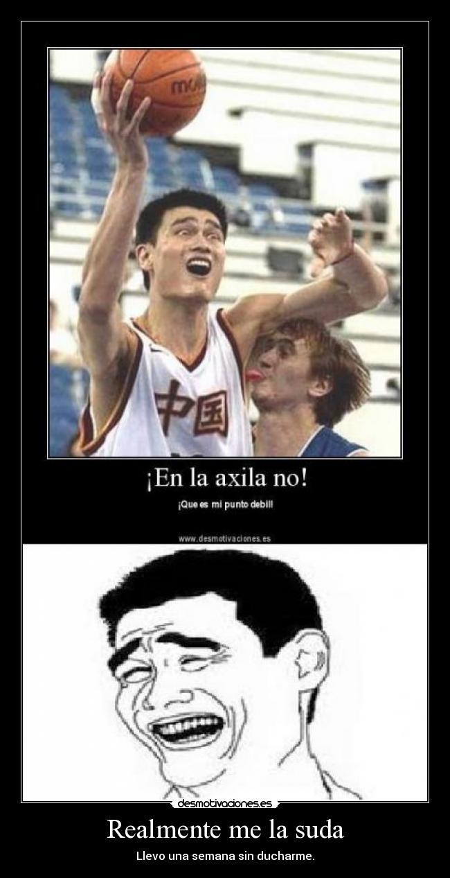 Realmente me la suda -