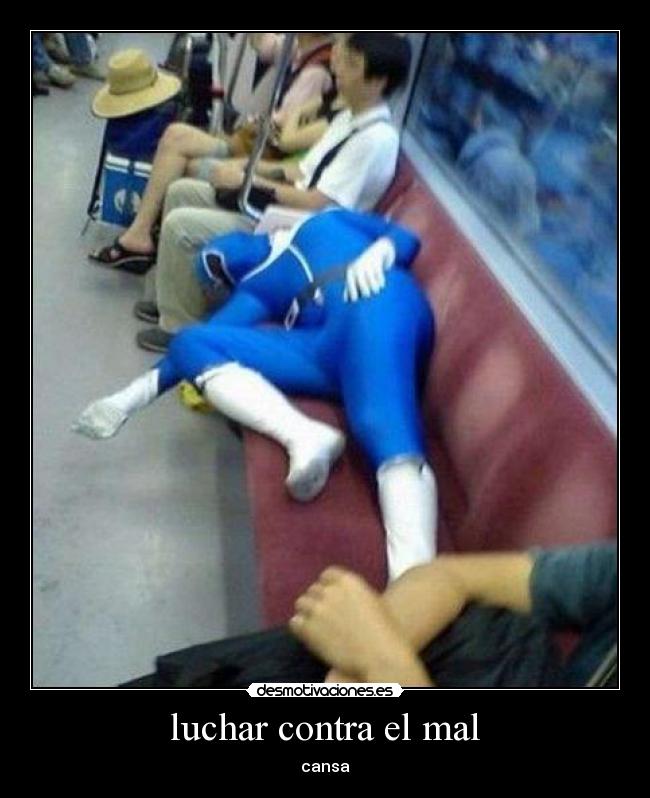 luchar contra el mal -