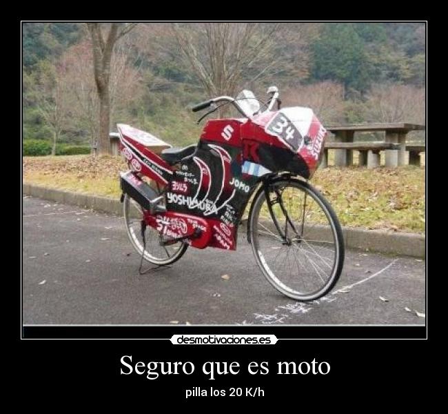 carteles moto desmotivaciones