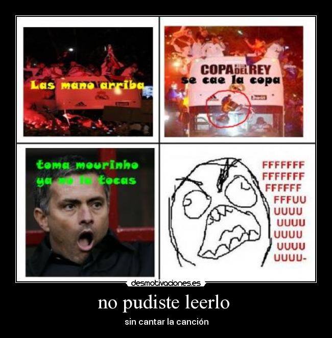 no pudiste leerlo  - 