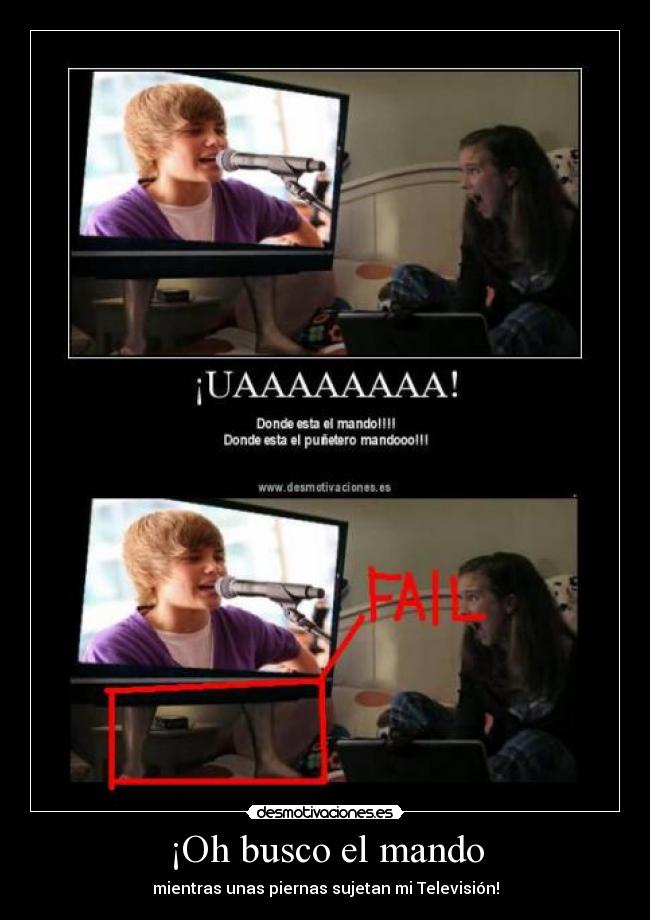 ¡Oh busco el mando - 