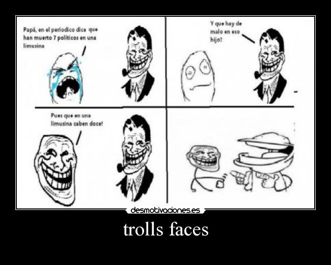 trolls faces - 