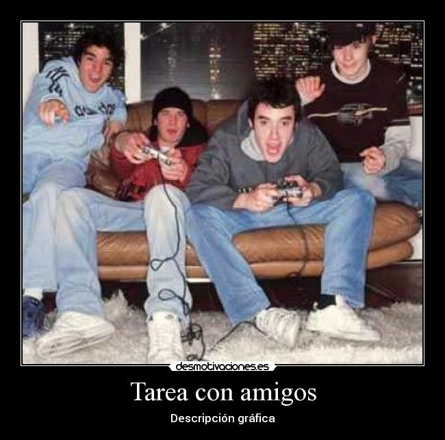 Tarea con amigos -