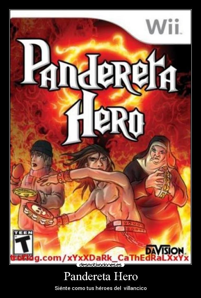 Pandereta Hero -