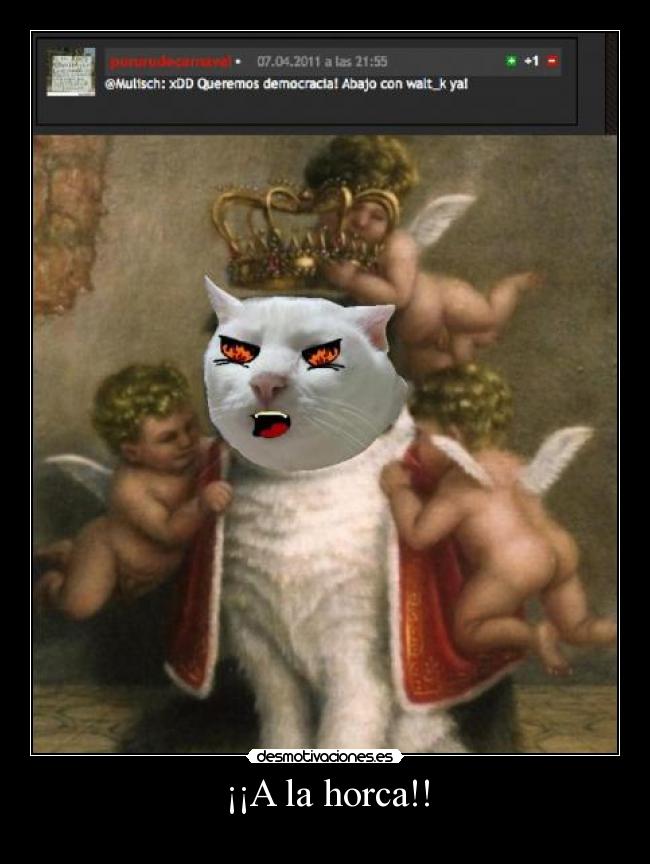 ¡¡A la horca!! -