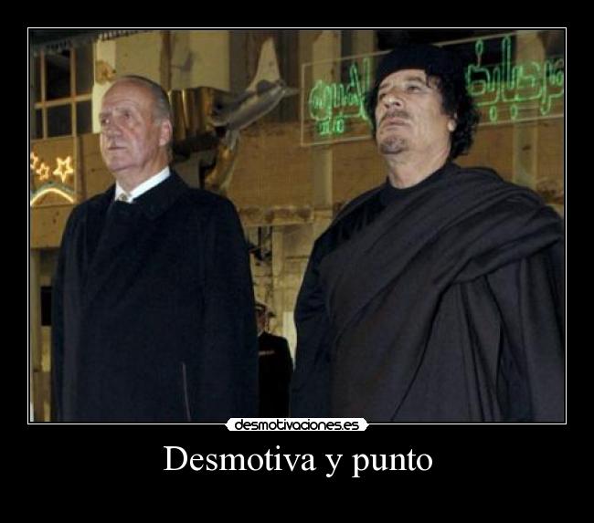 Desmotiva y punto -