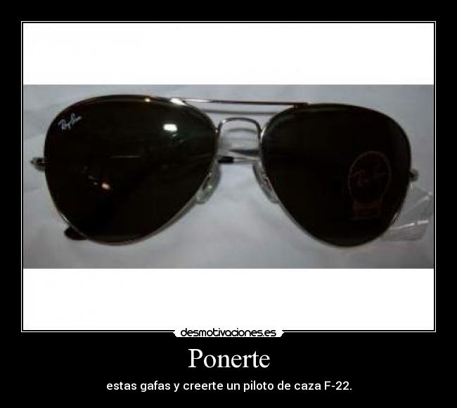 Ponerte - estas gafas y creerte un piloto de caza F-22.